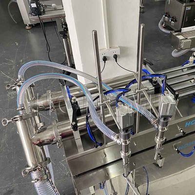 Cosmetica Twee-kop vulmachine zuiger horizontale vulmachine CE