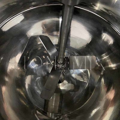 Food Jam Hopper Filling Machine Verticaal Mengpaddel Pneumatische besturing