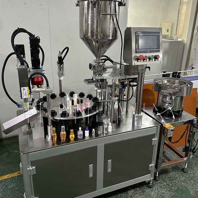 Roterende kwantitatieve roomvulmachine 220V voor lipgloss concealer