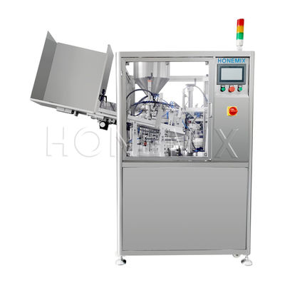 Op maat gemaakte automatische buisvulmachine voor cosmetische crème en body lotion