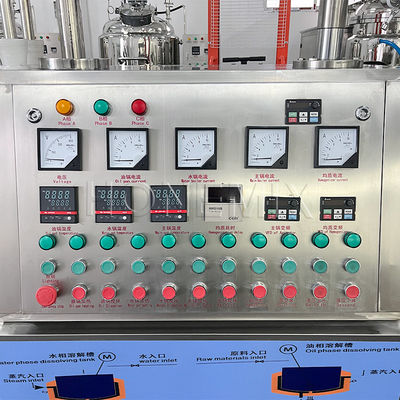 50L Vacuüm Emulgator Homogenizer Mixer Zuiveringsmachine
