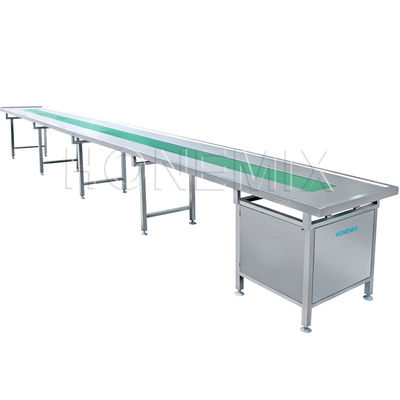 Industriële hulpapparatuur PU-bandconveyor 0,4 kW aangepast