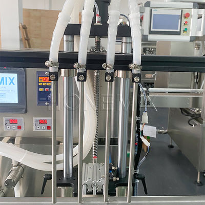 Automatische volumetrische vloeistofvulmachines voor flessen Servocontrole voor mondwassen