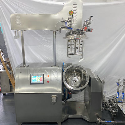 Automatische vacuümhomogeniseerder vacuümmixer cosmetische crème maken machine