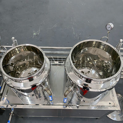 Automatische vacuümhomogeniseerder vacuümmixer cosmetische crème maken machine