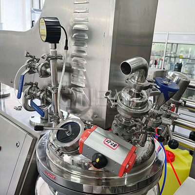 Automatische vacuümhomogeniseerder vacuümmixer cosmetische crème maken machine
