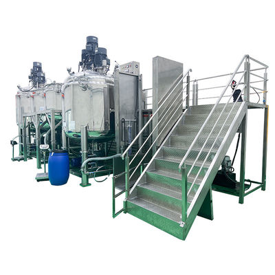 Hygiëne vacuüm emulgerende mixer 2000L 3000L tandpasta productie machine