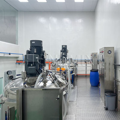 Hygiëne vacuüm emulgerende mixer 2000L 3000L tandpasta productie machine