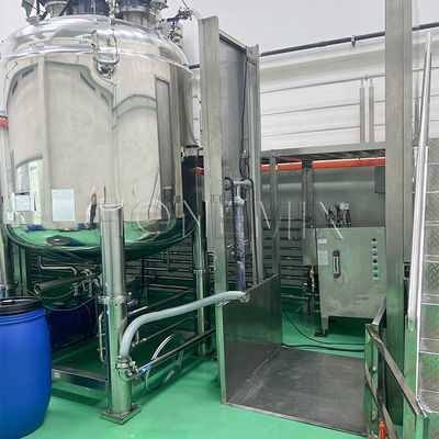 Hygiëne vacuüm emulgerende mixer 2000L 3000L tandpasta productie machine