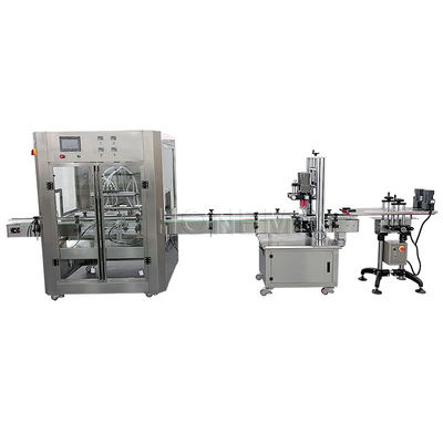 SS Automatische vloeibare flessen vulmachine 50Hz haar olie vulmachine
