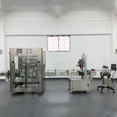 SS Automatische vloeibare flessen vulmachine 50Hz haar olie vulmachine