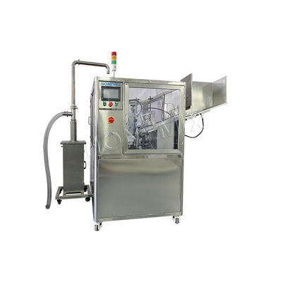 Ultrasone gelamineerde buisvulmachines zachte lotion roterende vulmachines
