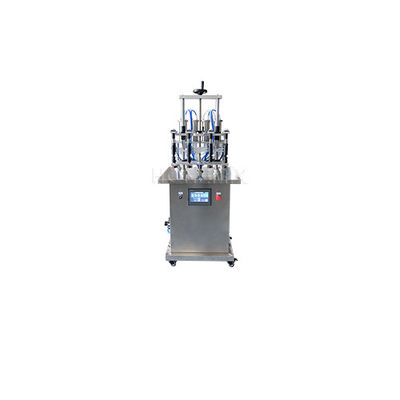 Liquid Parfums Making Equipment Vier koppen Automatische Parfume Filling Machine