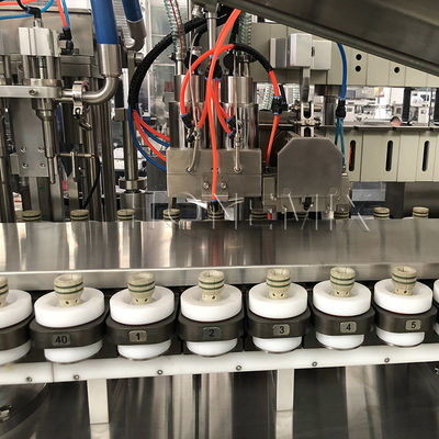 Automatische hogesnelheidspakketmachine met twee koppen voor het vullen van buizen