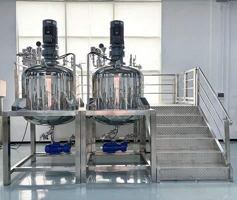 Dual 500L pot verzegeld deksel mix tank Liquid Toner Mixer