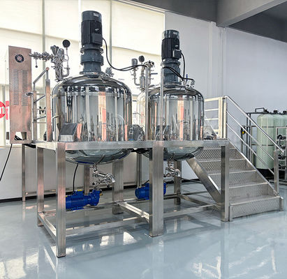 Dual 500L pot verzegeld deksel mix tank Liquid Toner Mixer