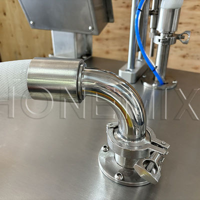 Halfautomatische vloeibare zeepfles vulmachine voor parfumflessen