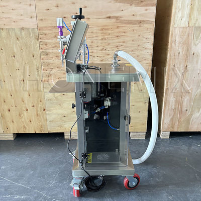 Halfautomatische vloeibare zeepfles vulmachine voor parfumflessen