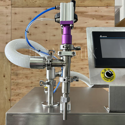 Halfautomatische vloeibare zeepfles vulmachine voor parfumflessen
