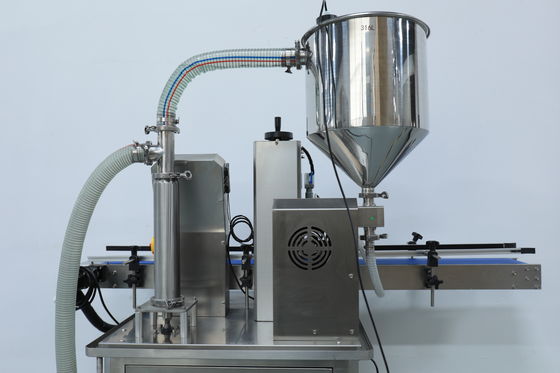 Automatische tandwielpomp Creme Lotion Filling Machine Douche Gel Filler