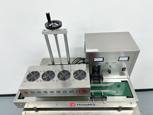 Horizontale aluminiumfolieverzegelmachine voor fleskappen
