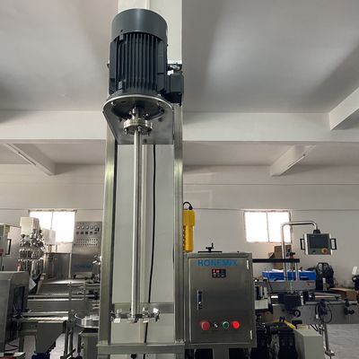 Draagbare machine voor het mengen van vloeistoffen met wasmiddel Industriële hogesnelheidsdispersiemixer