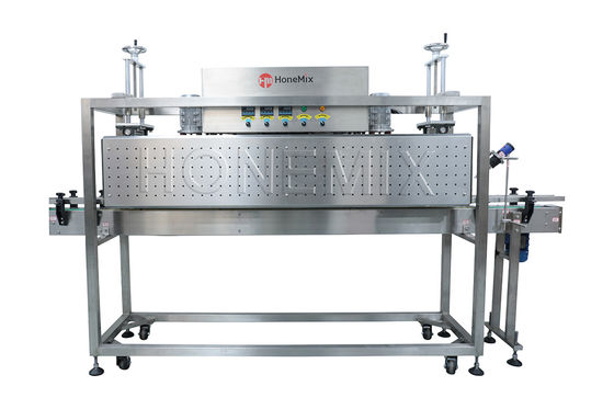 Automatische verpakkingsmachine voor het krimpen van film met een capaciteit van 0-15 pakketten per minuut