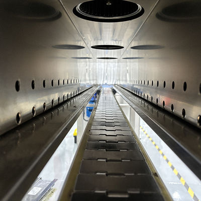 Automatische verpakkingsmachine voor het krimpen van film met een capaciteit van 0-15 pakketten per minuut