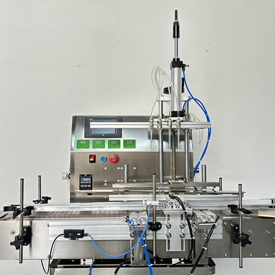 vloeibare wasmiddel 4 sproeiers Vloeibare magnetische pomp vulmachine